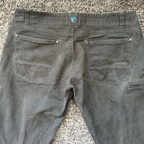 KUHL RYDR Pants Men’s 40x32 Work Outdoor Vintage Patinadye - Picture 4 of 16